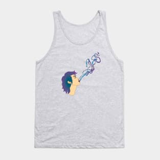 Smoke spiraling away Tank Top